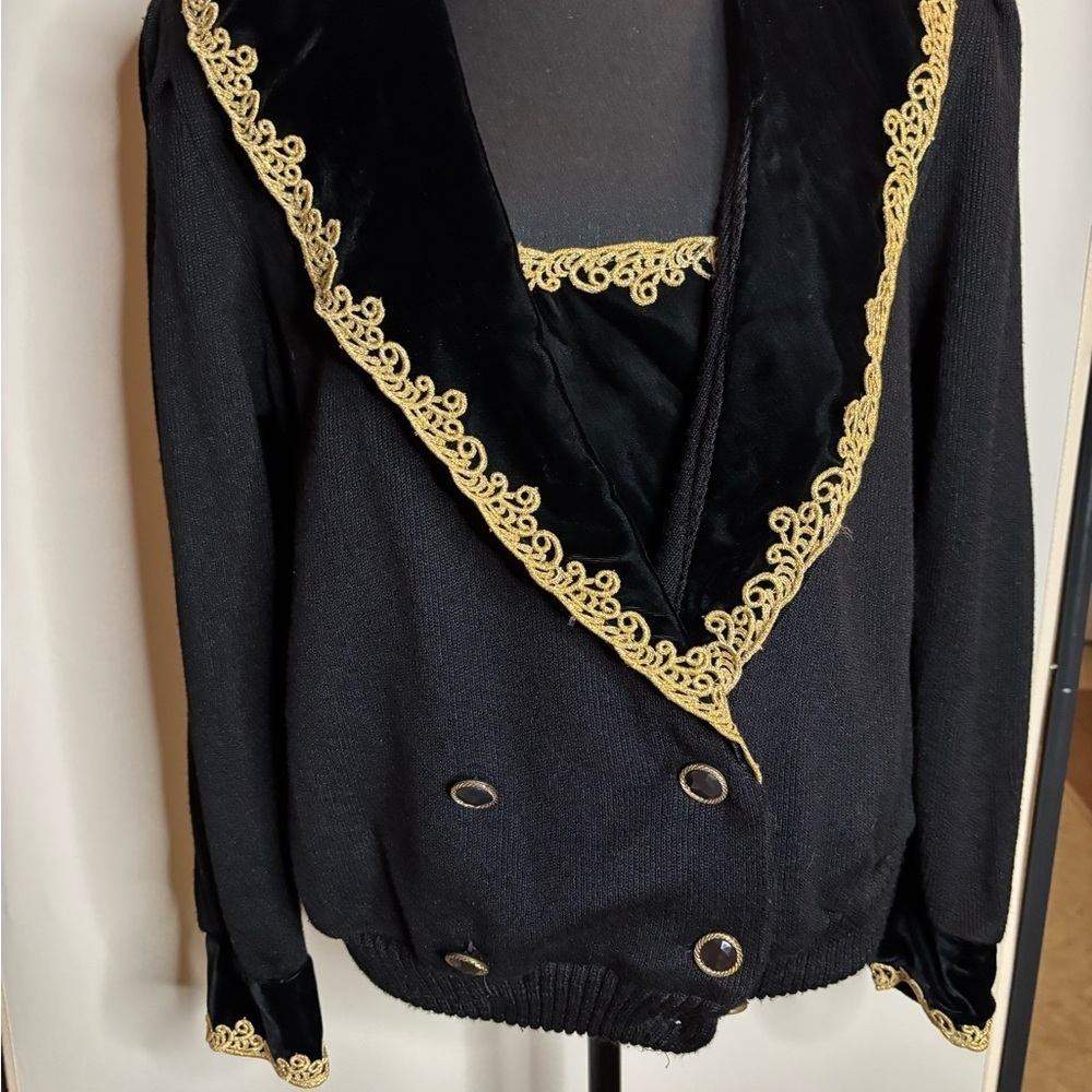 Nilani Black Knit Sweater